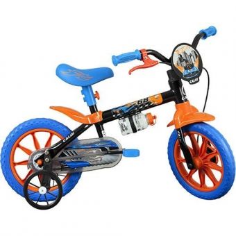 Bicicleta Caloi Hot Wheels Aro 12 - Preto