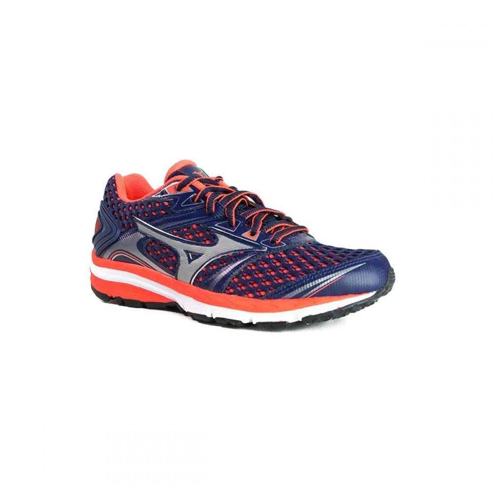 Tênis Mizuno Iron 2 Feminino - Azul e Rosa