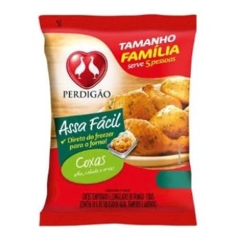Coxa Perdigao 1,2kg Temperada