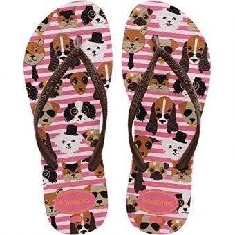 Sandalia Havaianas Sl Pets Cf 3334 Areia