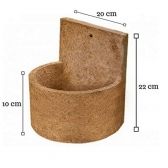 Vaso Nutricoco De Parede Medio Nutriplan - Unidade