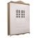 Quarto De Bebê Imperial 4 Portas Com Berço Realeza Wengue Capitone Branco – Canaã