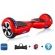 Hoverboard 6.5 Polegadas Vermelho - Bluetooth, Led Lateral e Frontal, Mochila e Bateria Samsung