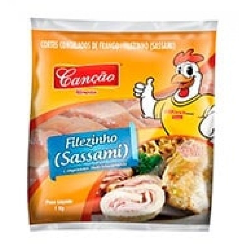 File Peito Frango Sassami Cancao 1kg