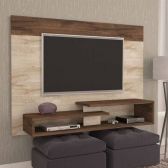 Painel Para Tv Até 60 Pol Permóbili Móveis Doppio Rustico/café