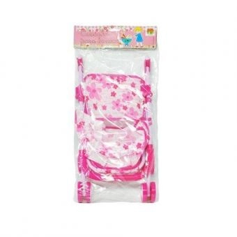 Carrinho Boneca Brinquedo Infantil Moises Berço Dobravel Dm