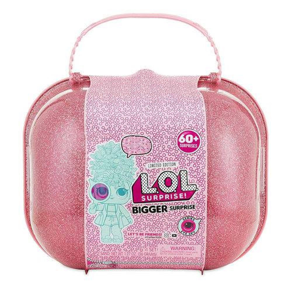 Maleta com Mini Bonecas - LOL - Bigger Surprise - 60 Surpresas