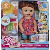 Boneca Baby Alive Comilona Morena - Hasbro