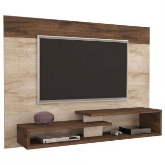 Painel Para Tv Até 60 Pol Permóbili Móveis Doppio Rustico/café